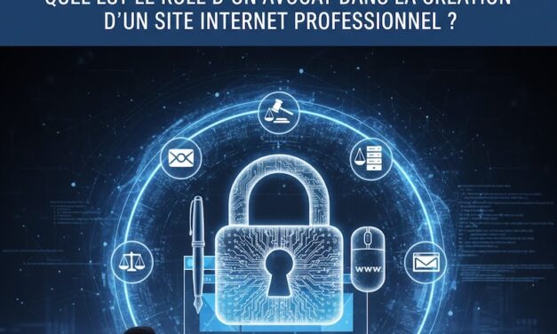 Quel est le rôle d’un avocat dans la création d’un site internet professionnel ?